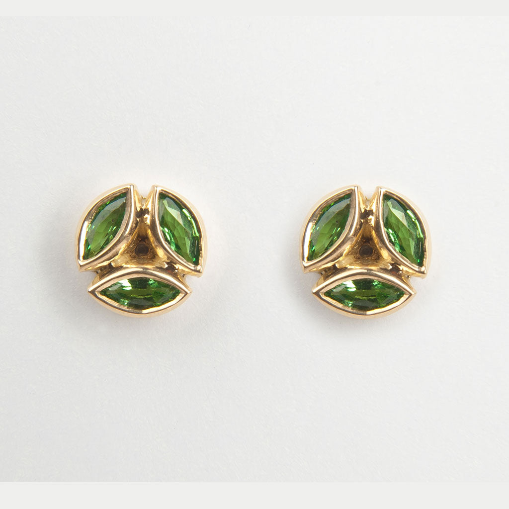 Hazel Tsavorite Earrings